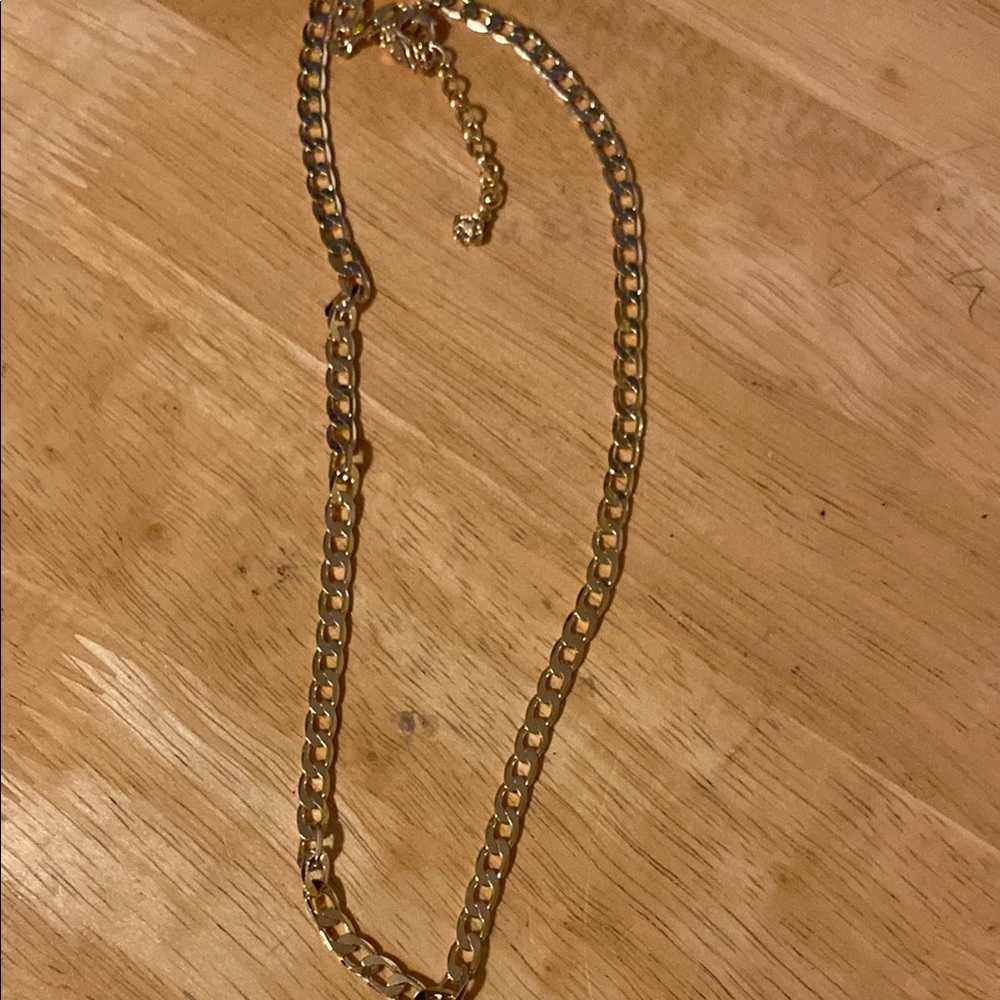 Kendra Scott Ronnie link chain necklace gold